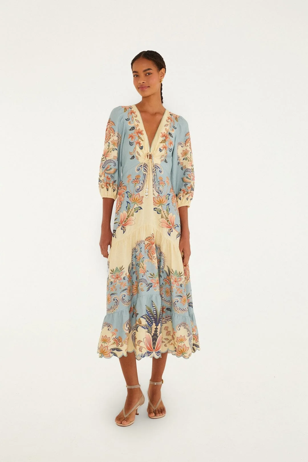 Butter Yellow Boho Beauty Maxi Dress