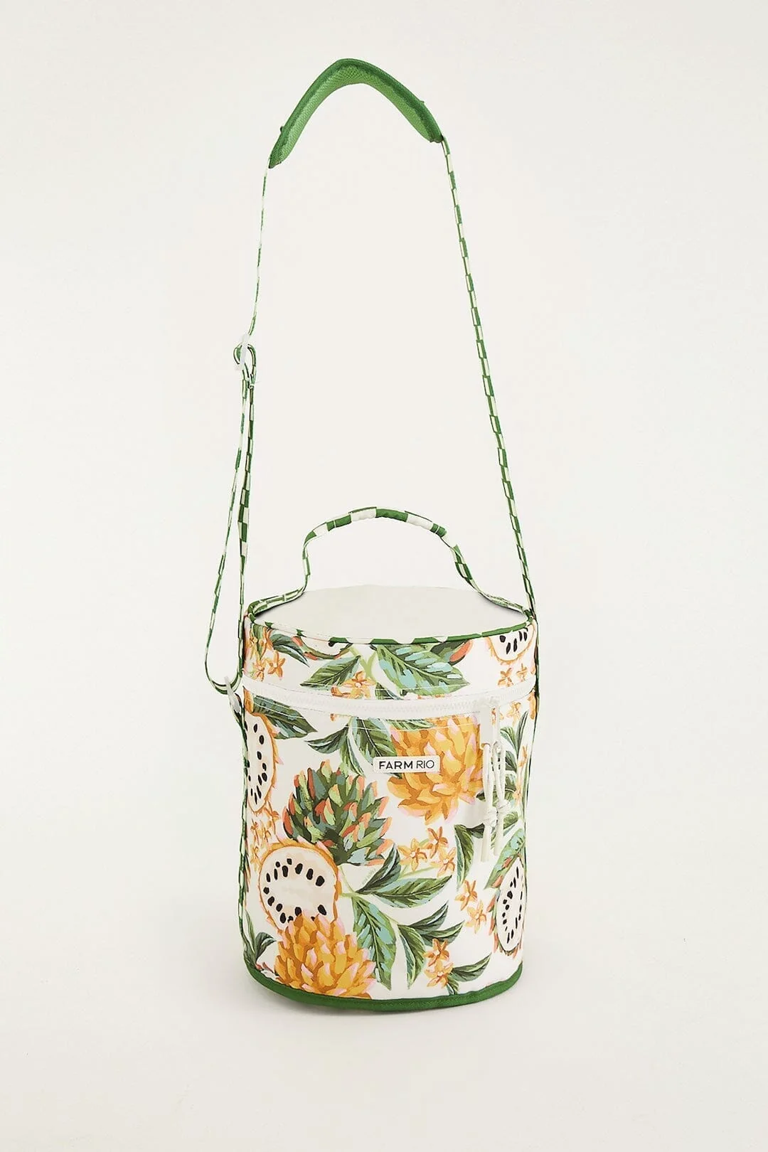 Green Biriba Crossbody Insulated Cooler Bag